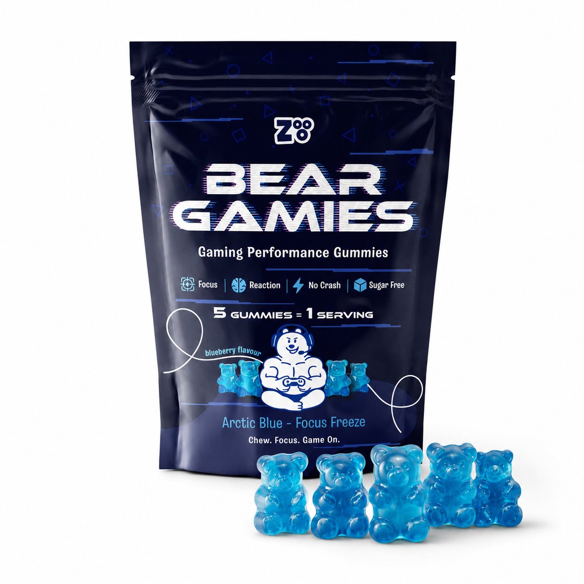 ZOOO Nutrition BearGamies - Suikervrije Creatine Gummies - 150 stuks