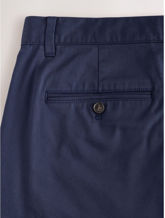 Next - Heren - Katoenrijke chino met stretch en rechte pijpen - Blauw
