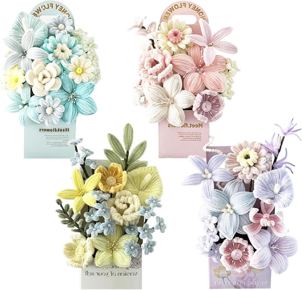 Bloem Schikdraad - Knutseldraad Bloemdecoratie - Bloemen Schikken - Flexibel PP Materiaal - 20 cm - Niet gespecificeerd