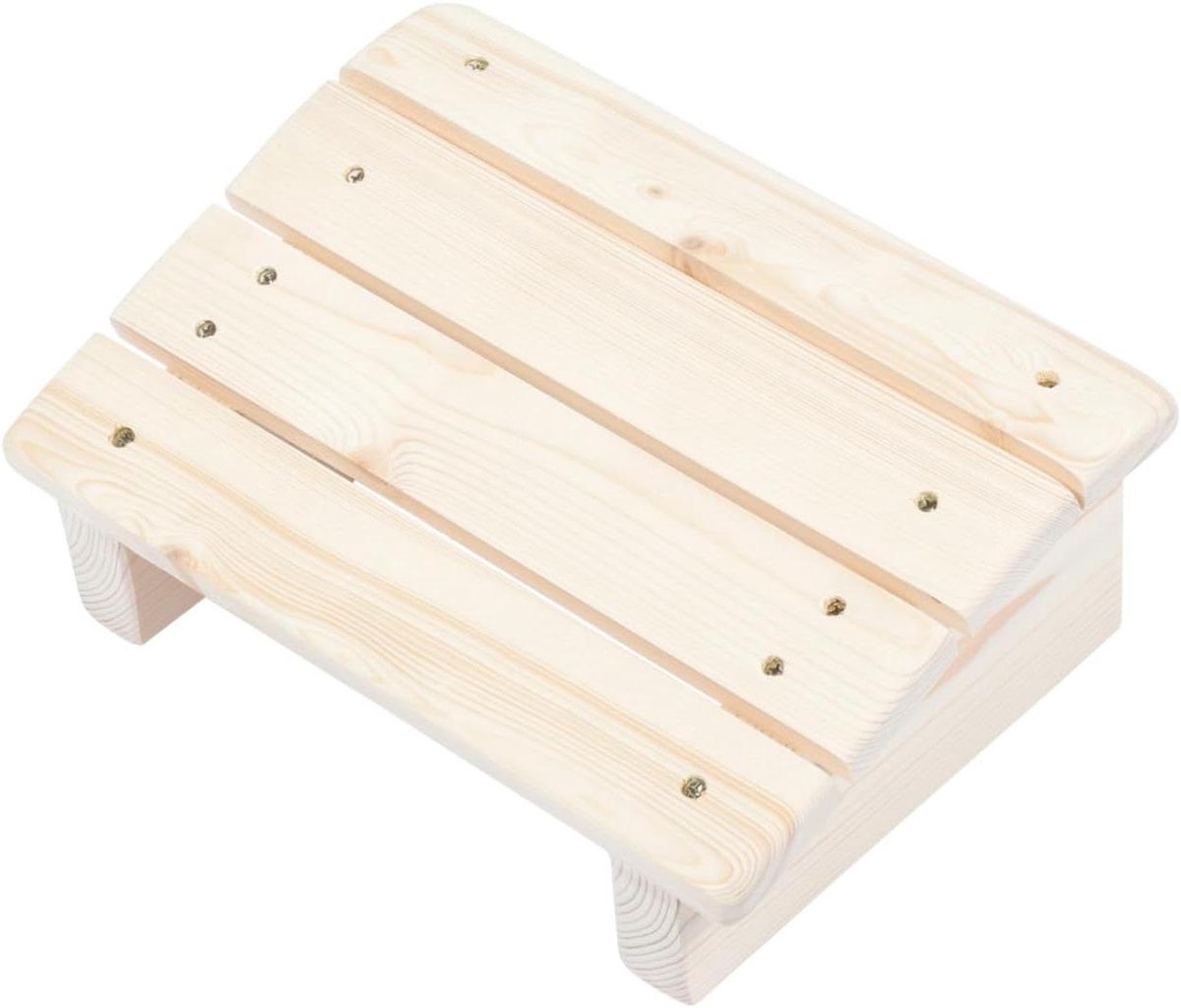 Voetenbankje Bureau - Voetsteun Krukje - Comfortabel Zitten - Verstelbare Hoogte - 29.5 x 29.5 x 29.5 cm - Niet gespecificeerd