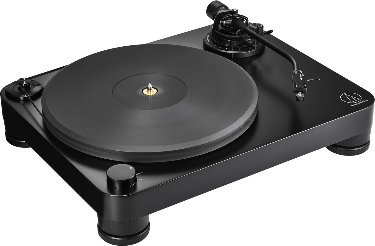 Dailygoods - AT-LP7X Draaitafel met Riemaandrijving - Analoge Geluidskwaliteit