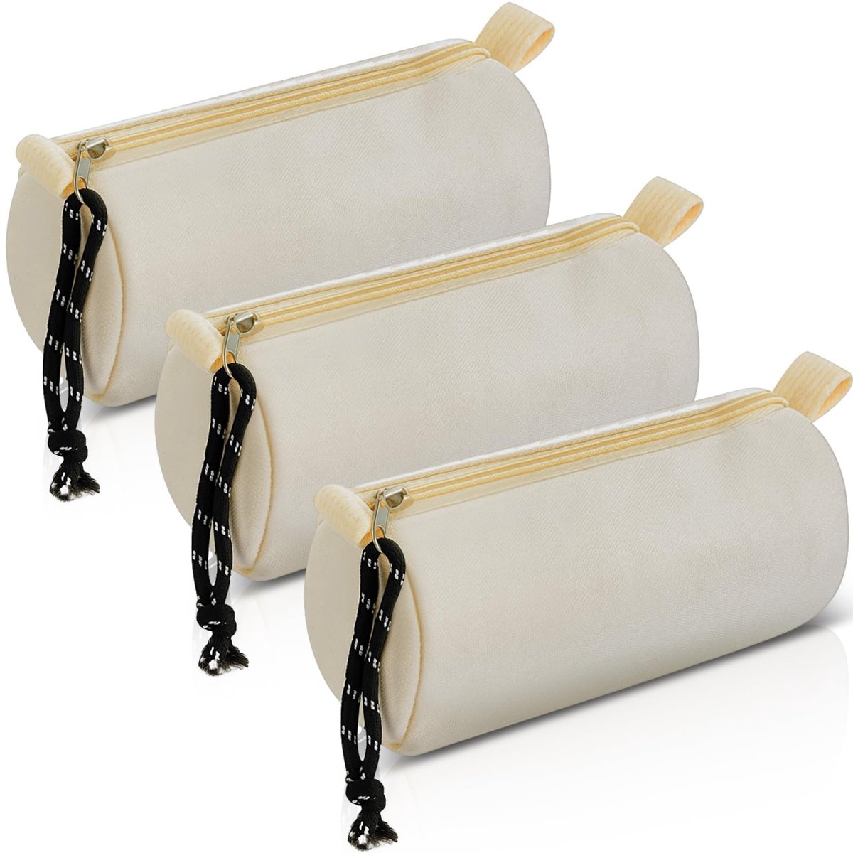 Dailygoods - Canvas Cosmetische Tas om te Beschilderen - Lege DIY Toilettas voor Dames