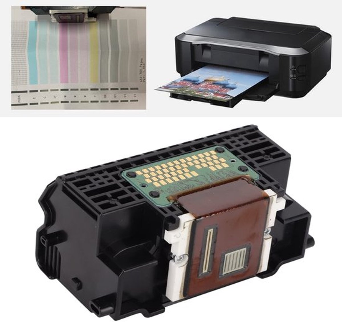 Afdrukeffectprintkop Premium Kwaliteit - Beschermhoes - Eenvoudige Installatie - Veelzijdige Compatibiliteit - Optimale Printprestaties - Levende Kleurenafdrukken - Printerkop
