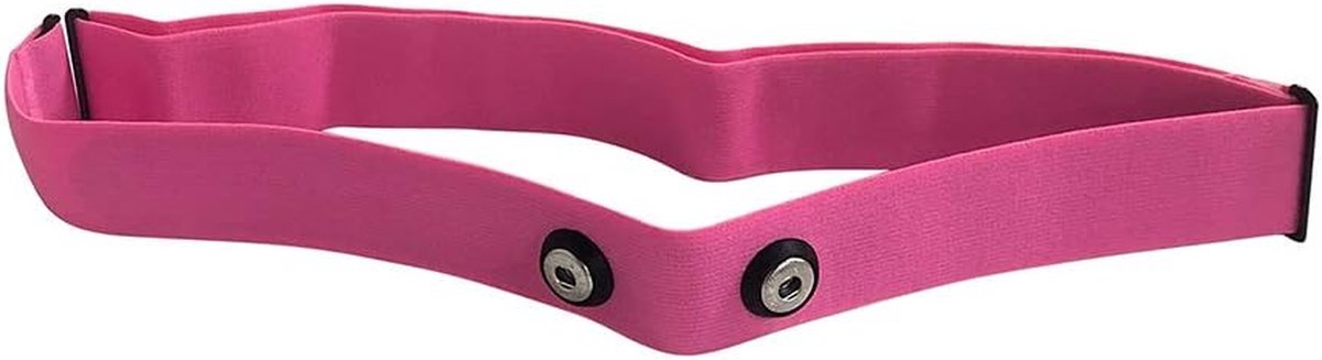 Borstband Hartslagmeter - Halterband Sensor - Sporten Meten - Verstelbare Band - 65-98 cm - roze
