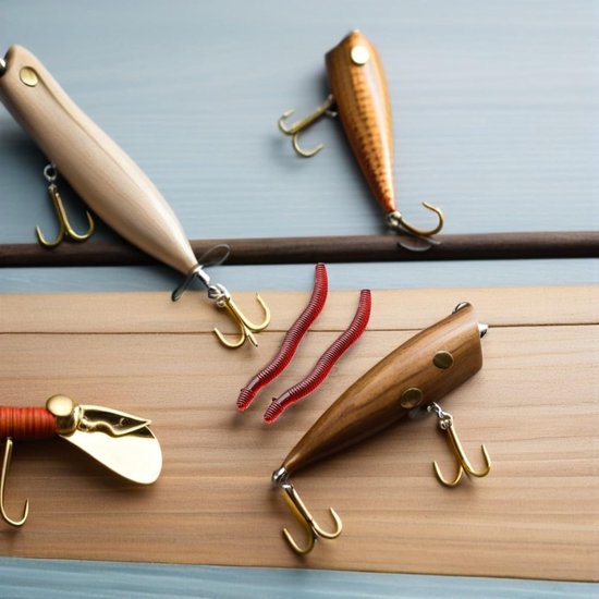Vissen Aas - Worm Lures - Vissen Vangen - Realistische Worm Vorm - 4 cm - Rood van VISSEN — afbeelding 4
