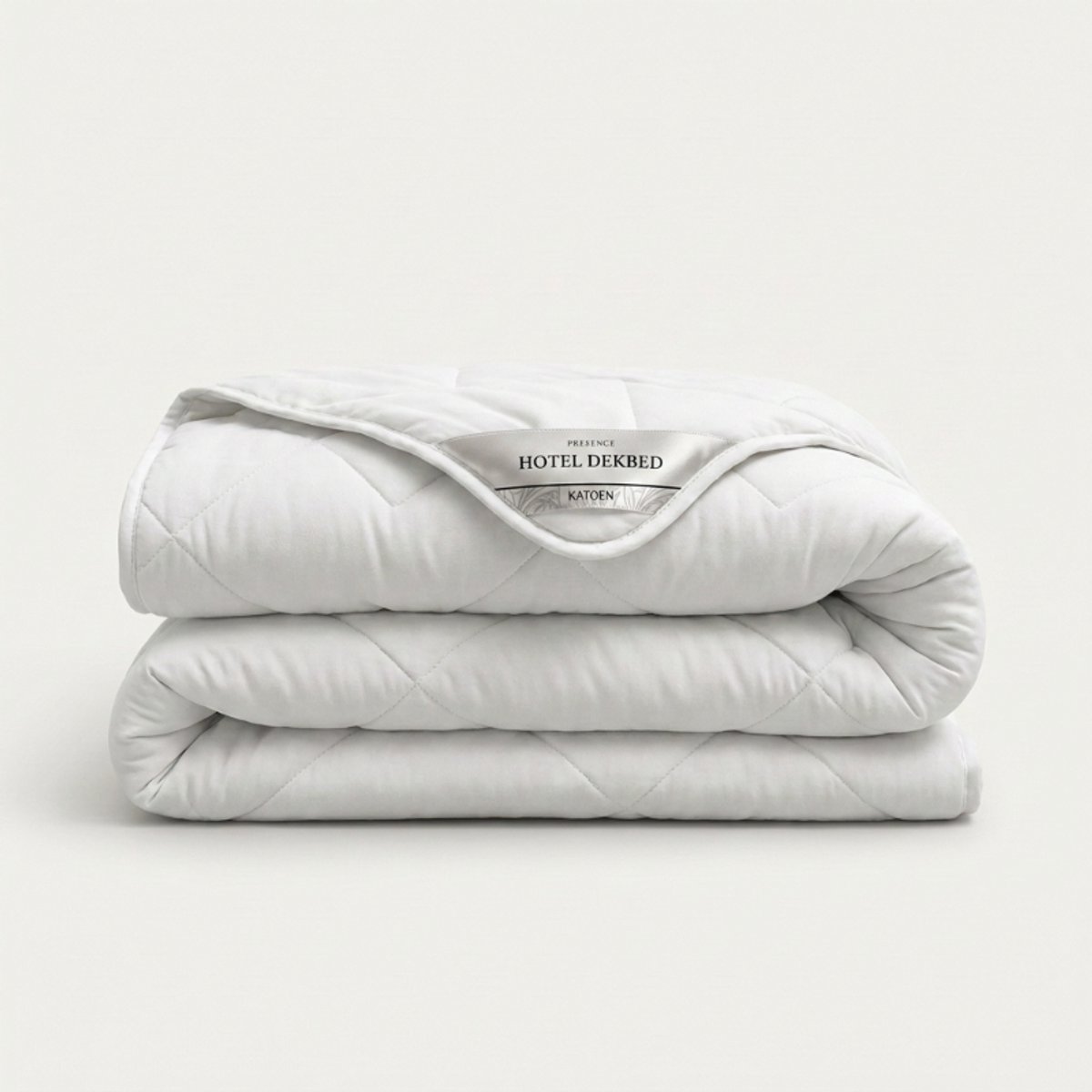 Dekbed-Discounter - Presence Zomer Dekbed 140 x 220 cm - Katoen - Zomerdekbed - Wassen op 30 graden - Verkoelend dekbed - Wit