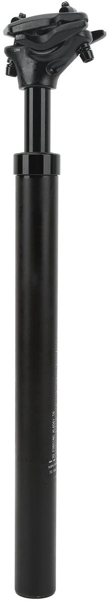 SnelShoppen - Premium Aluminium Fietszadelpen 400 mm - Verende Zadelpen 30,9 mm Diameter - CNC-gefreesd Fietsonderdeel voor Vervanging van Fietsen