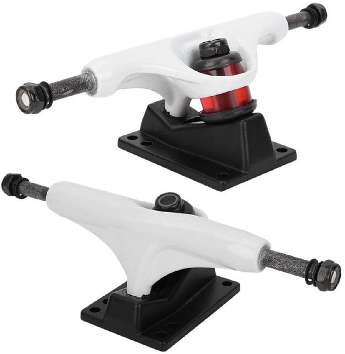 Skateboard Trucks 8.0 - Lichtgewicht Aluminiumlegering - Professionele Beugel - Duurzaam - Betrouwbare Ondersteuning - Naadloze Rit - Skateboardbeugels