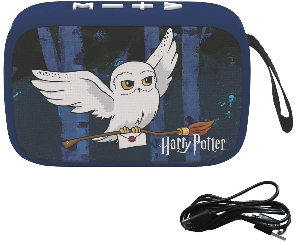 Draagbare Hedwig Bluetooth 5.0-luidspreker met stoffen afwerking