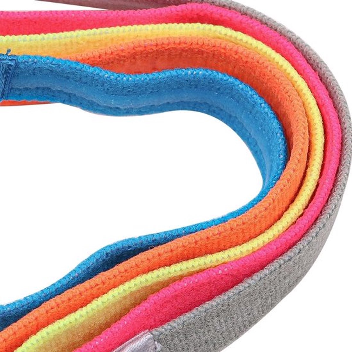 - Sporthoofdband - Elastisch - Antislip - Zwart - Dames - Fitness - 5 stuks - Geschikt voor voetbal