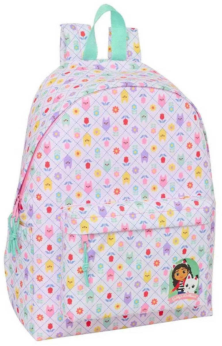 Safta 14.1´´ Gabby´´s Dollhouse 17.30l 43x31x13 Cm Rugzak Wit Kinderen