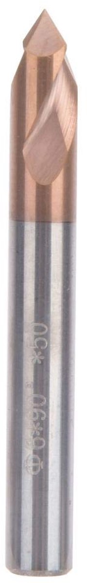 SnelShoppen - Spotting Drill, Dubbel Gebruik Stalen Siliconencoating Centering Boor Bit voor Staal 55HRC, Precisie Boor voor Finetuning, D6*50*2T*90°