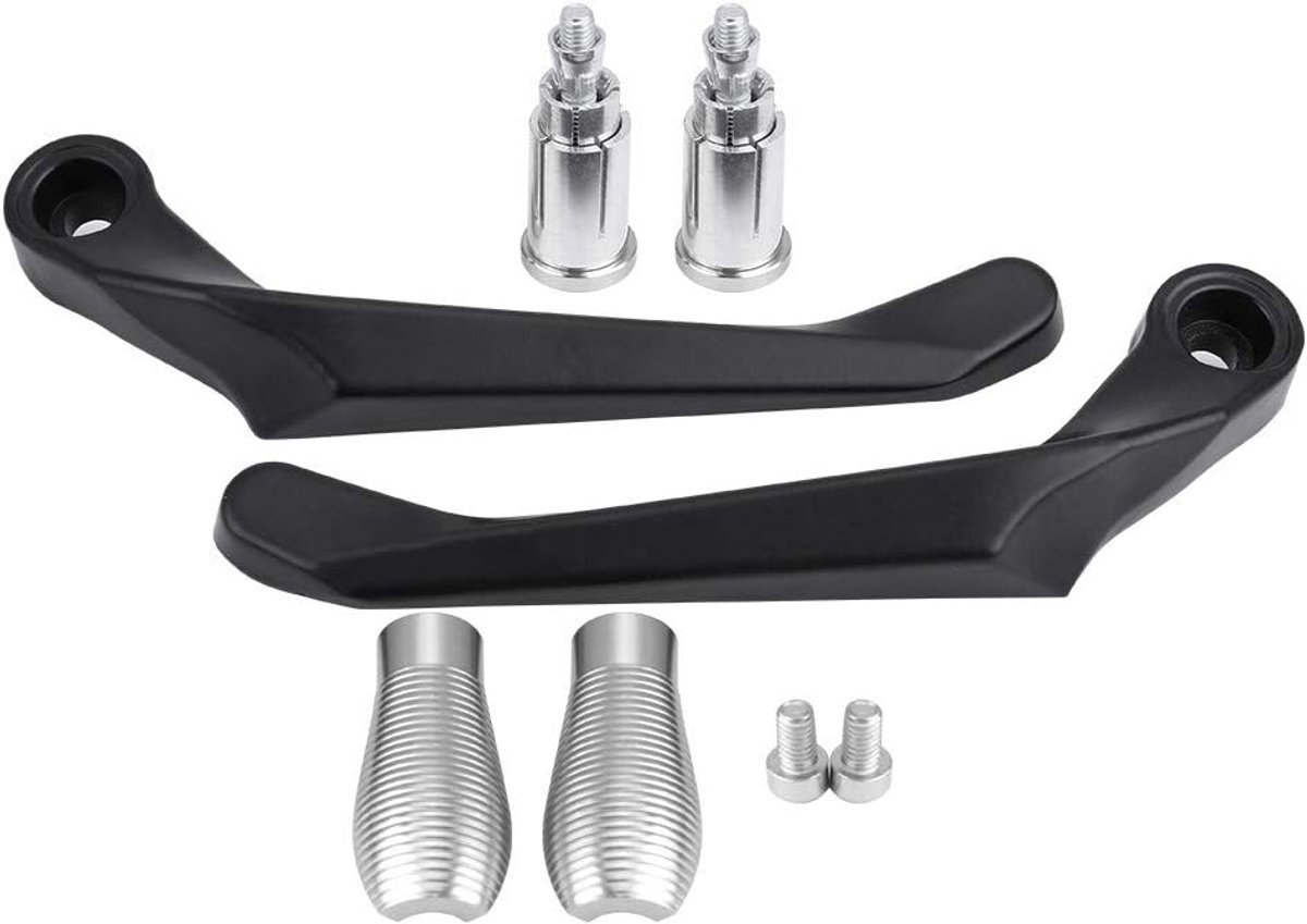 SnelShoppen - 22 mm Koppeling Handvat Cuffs voor Motorfiets - Hoogwaardige Rem Koppeling - Zilver - Perfecte Vervanging voor Oude Handvatten