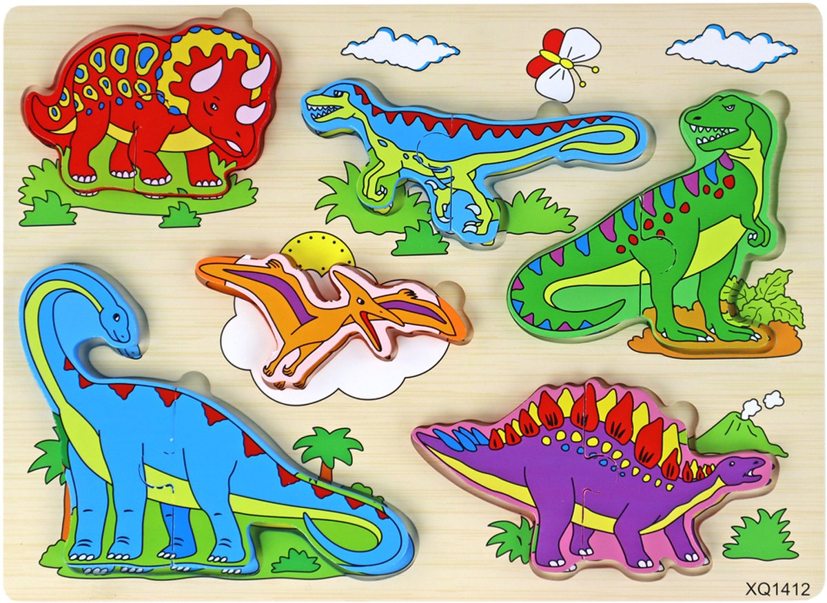 Houten 3D-puzzel met 11 delen
