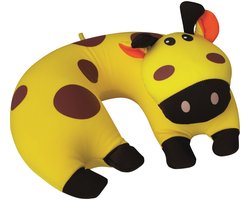 Travelsafe Nekkussen voor Kinderen - Giraf - Geel - 28 cm