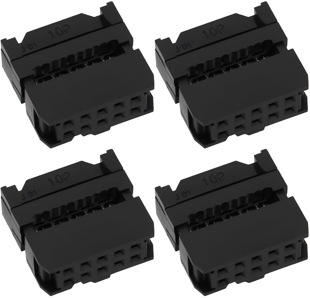 IDC kabel connector 10Pin - 2.54mm pitch - vrouwelijke aansluiting - ideaal voor elektronische projecten - ShopVlot