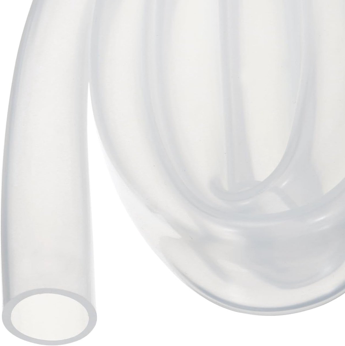 SnelShoppen - 0.9m Siliconeslang 19mm ID 23mm OD Flexibele Hittebestendige Huls voor Afvoer, Irrigatie, Pomp en Siphon - Transparante Industrieel Plas