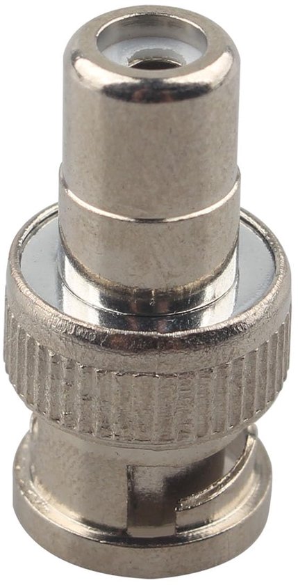 10PCS BNC Male to RCA Female RF Coaxial Connector Coax RG6 Coupler ...