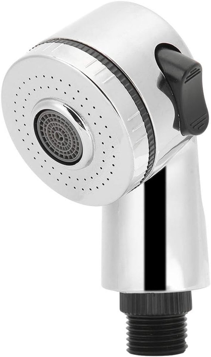 SnelShoppen - Shampoo Bed Douchekop met Zijschakelaar, Handheld Haar Salon Spoeladapter, Verstelbare Spray Opties, Corrosiebestendig, Ideaal voor Thui