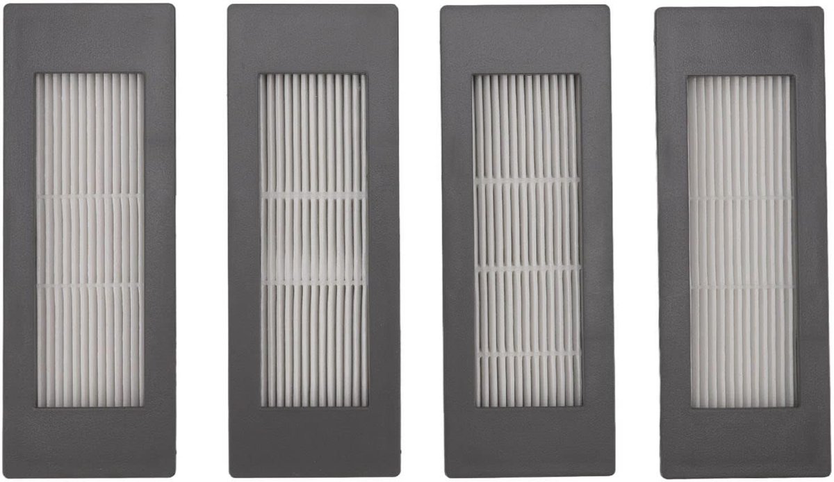 SnelShoppen - Vervangfilter voor Stofzuiger, 4 Stuks HEPA Filters voor VAC Station Stofzuiger Onderhoudsset