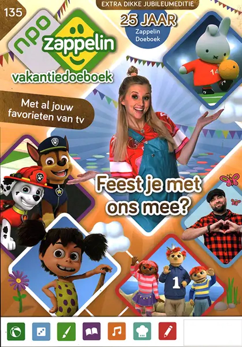 NPO Zappelin Vakantiedoeboek - 135 2026