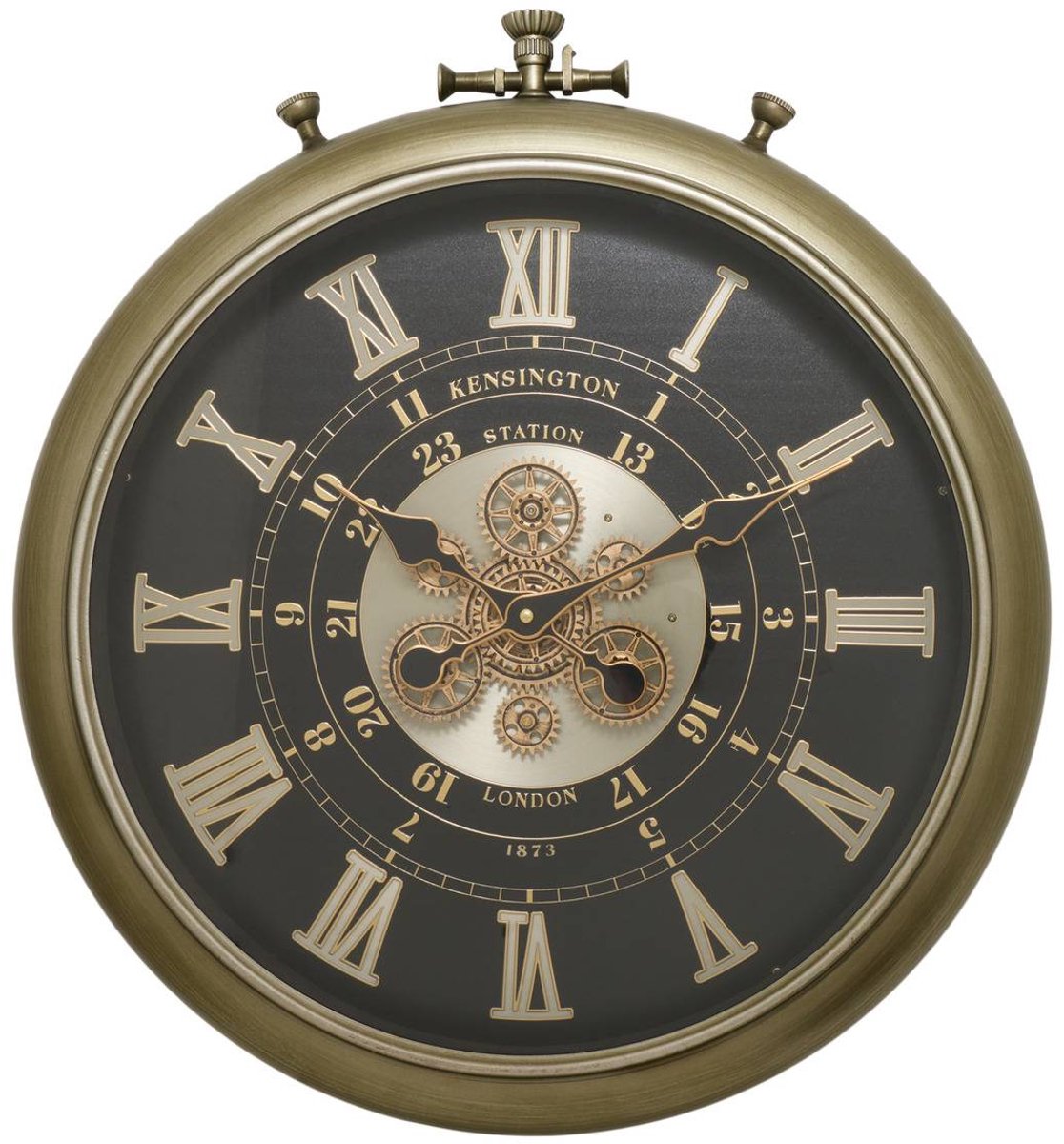 Horloge Fran 8,5x52cm noir