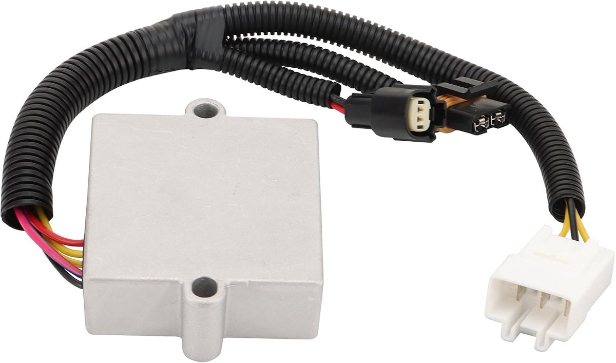 SnelShoppen - Spanningsregelaar Rectifier 12V Vervanging voor Snowmobiles Arctic Cat M6000 M8000 XF6000 XF8000 ZR6000 ZR8000 0630-366 Metalen en Plast