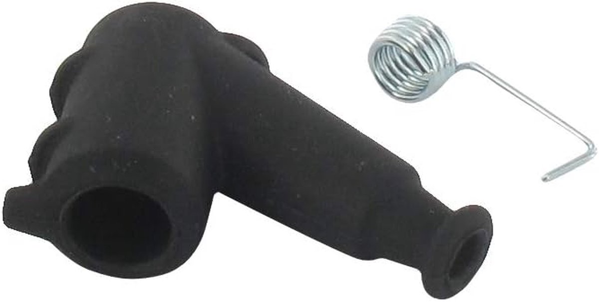 Bougiestekker - Bougiekap Ontstekingskap - Grasmaaier Onderhoud - Iridium Kern - M14x1.25 - Zwart