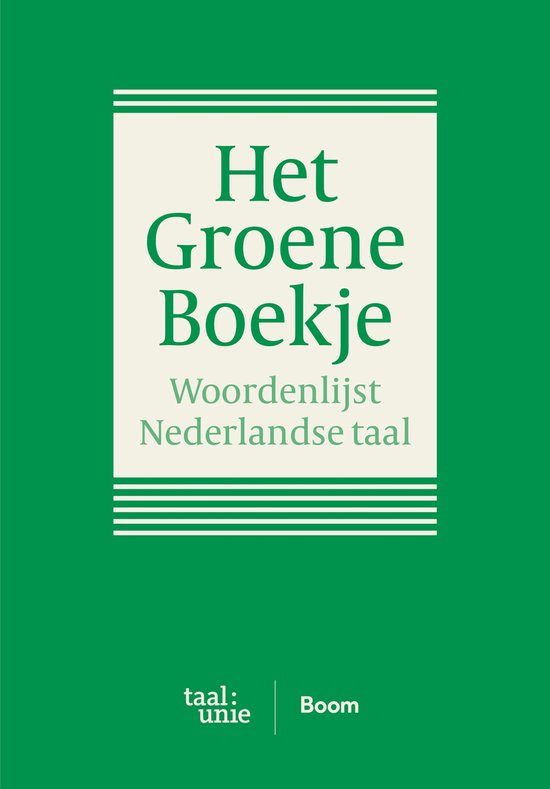 Omslag van Het Groene Boekje