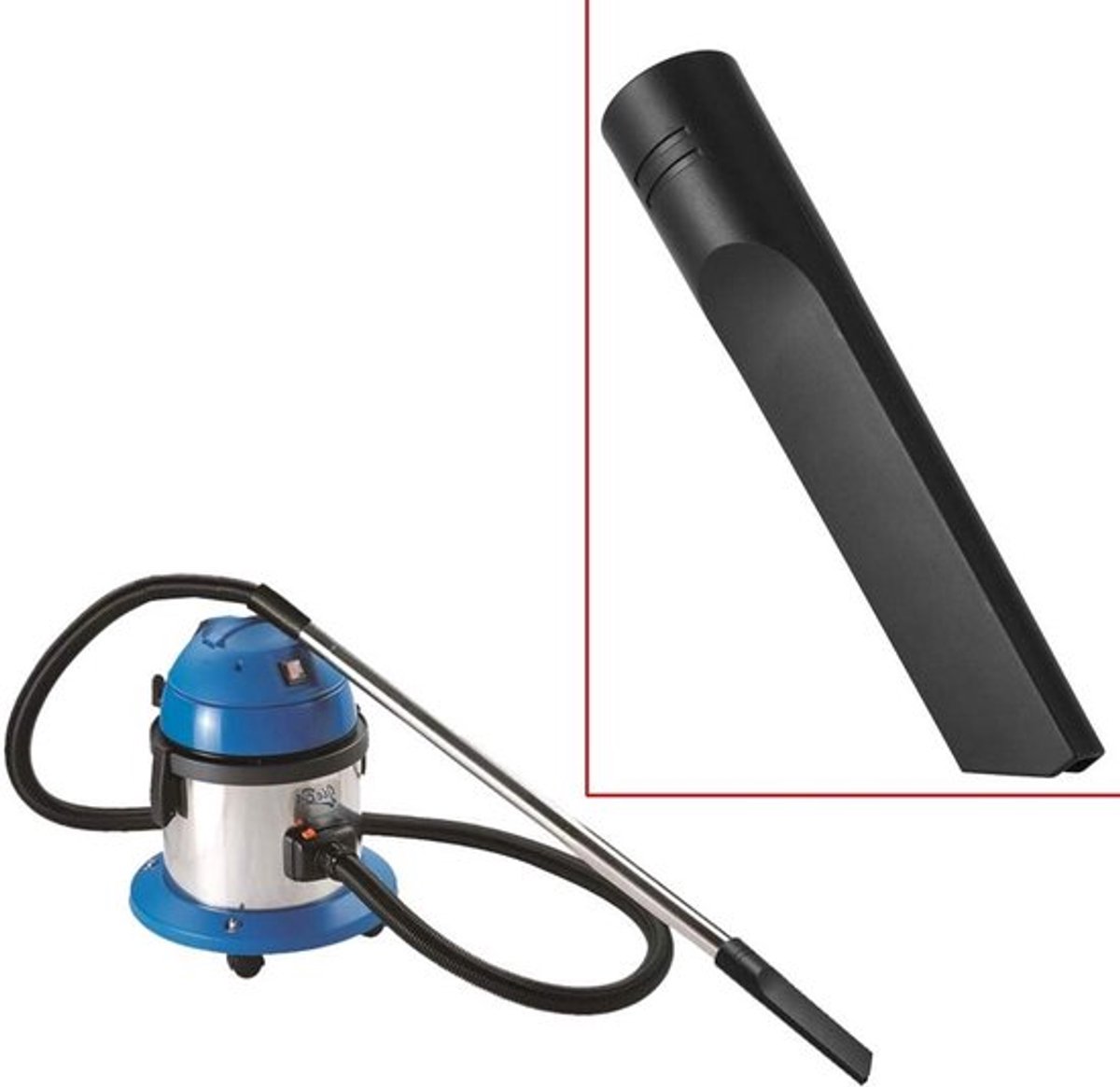 Accessoire voor Stofzuiger met 35mm / 1.4 inch Interface - Platte Ruitenwisser voor Efficiënt Schoonmaken en Stofverwijdering