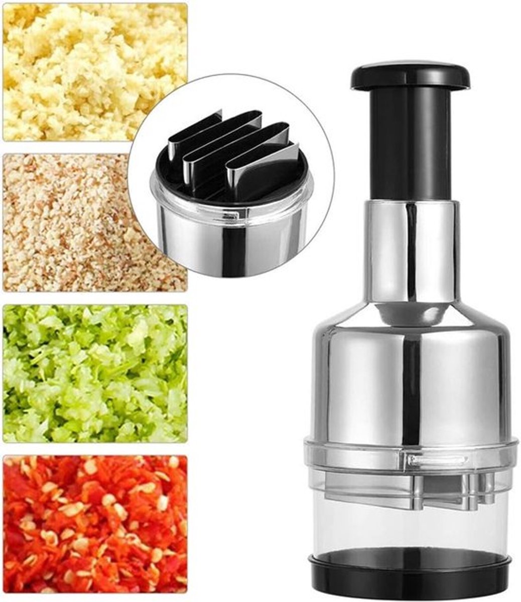 Multifunctionele Uien Snijder en Groente Cutter voor het Snijden van Uien, Knoflook en Vlees in de Keuken