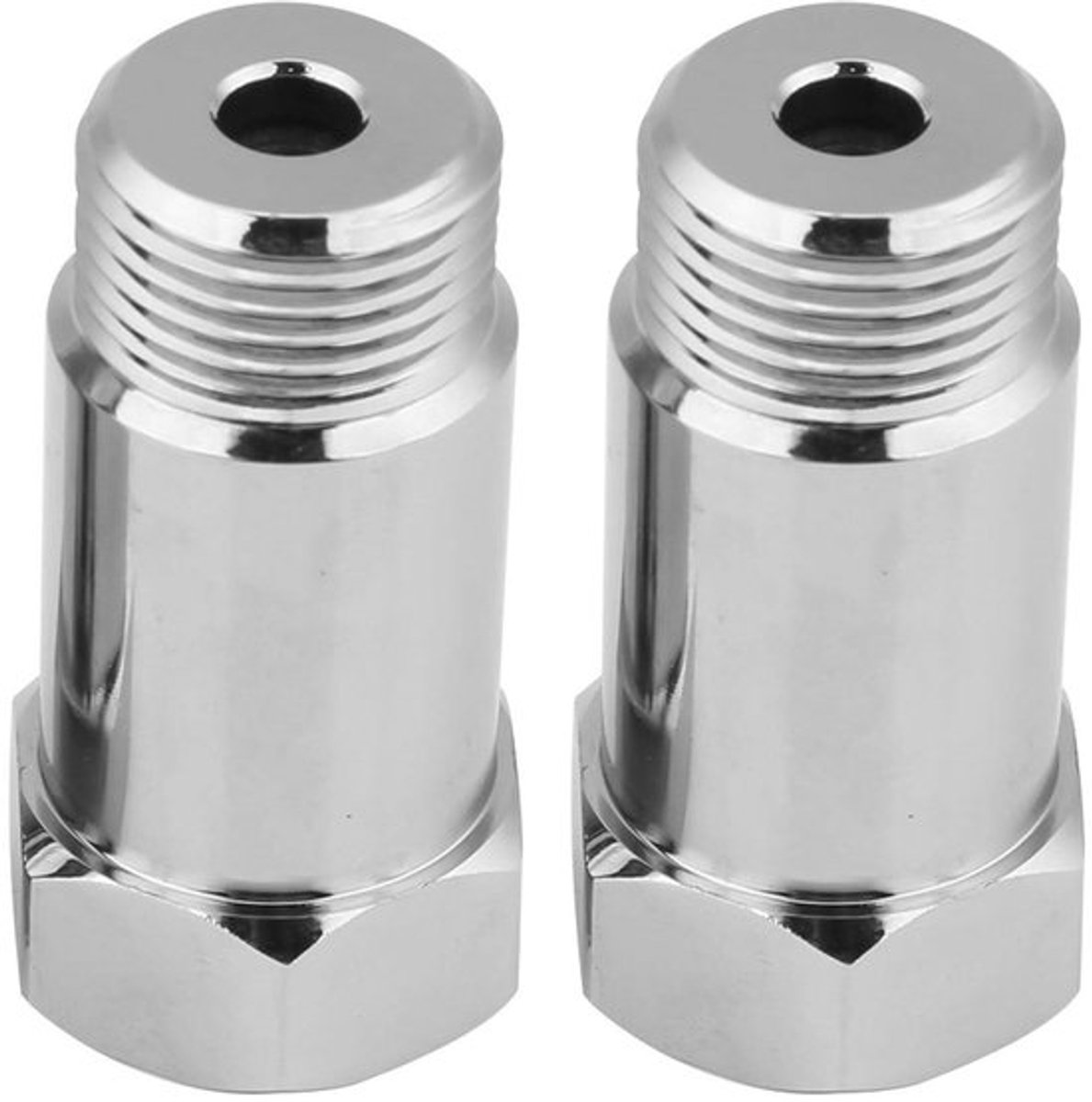 Universele O2 Lambda Probe Eliminator Adapter voor Uitlaatsystemen met M18 x 1.5 Sensoropeningen - Verbetert Prestaties en Vermindert Foutmeldingen