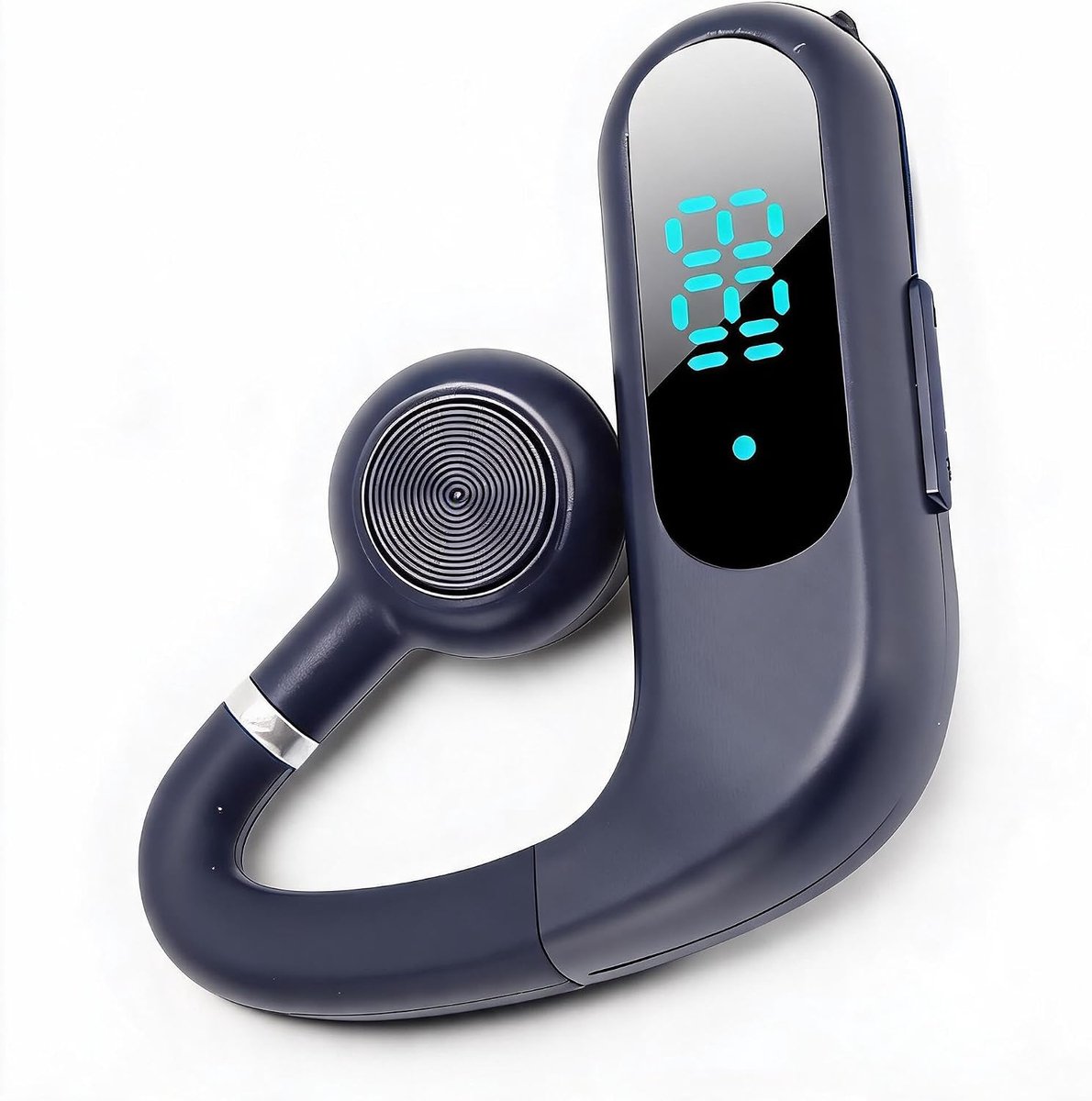 SnelShoppen - Draadloze Hoofdtelefoon met Botgeleiding, Oordopjes met Stabiele Chip, 180° Draaibare Microfoon voor Veilig Muziek Luisteren, 30 Uur Spe