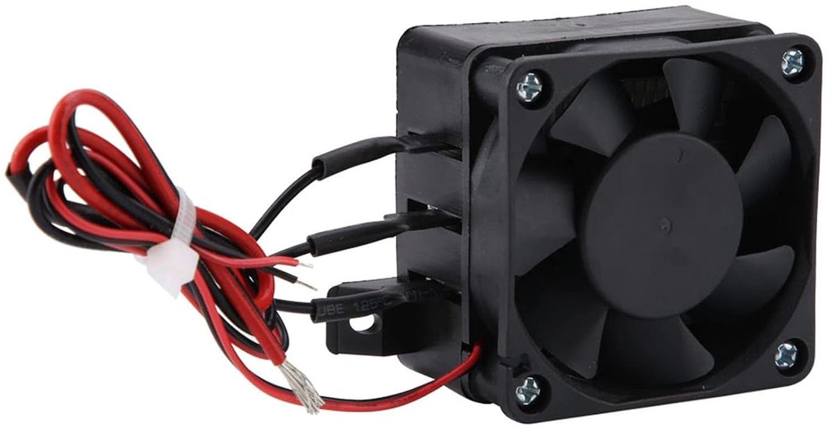 SnelShoppen - Mini Ventilator Auto Kachel 12V 24V 300W 400W Energiezuinig Elektrische Verwarming met Constante Temperatuur voor Kleine Ruimtes, Vervan