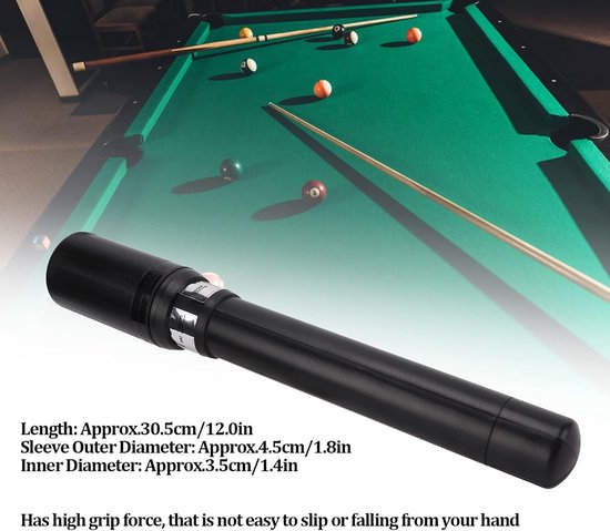 Pool Cue Extender voor Billiard Training en Competitie - Verlengstuk voor Snooker en Biljart Accessoires — afbeelding 3