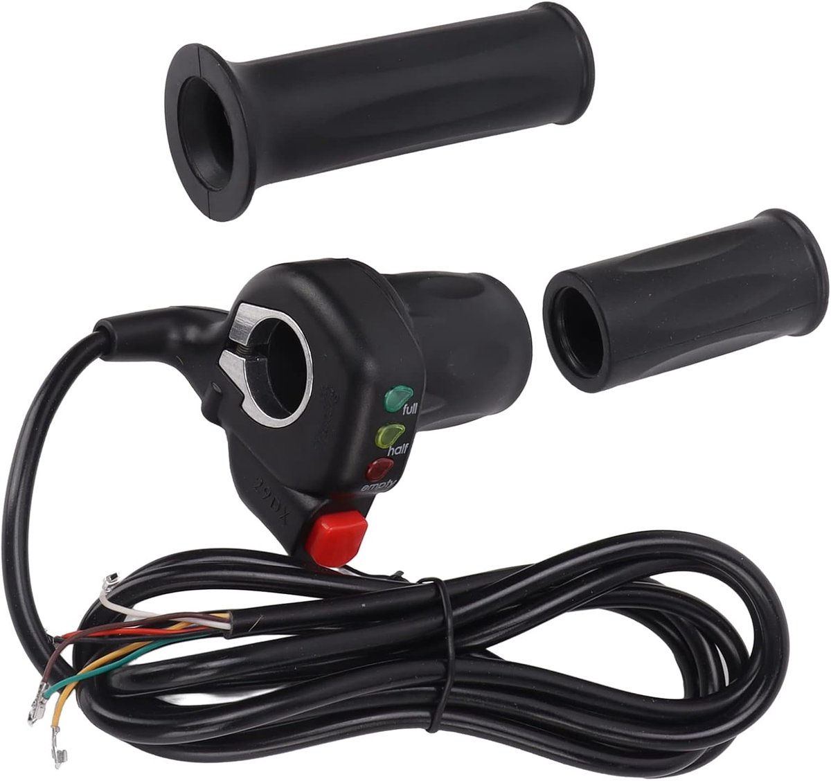 Elektrische fiets throttle 48V - Universele accelerator voor 22mm stuur - Responsieve snelheidscontrole - ShopVlot