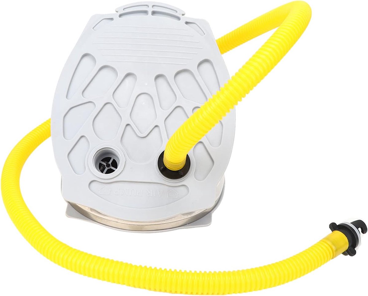 SnelShoppen - Compacte Voetpomp voor Inflatable Boten, Rubberboten, Kayaks - Mini Bellow Luchtpomp - Ideaal voor Camping, Vissen en Watersport