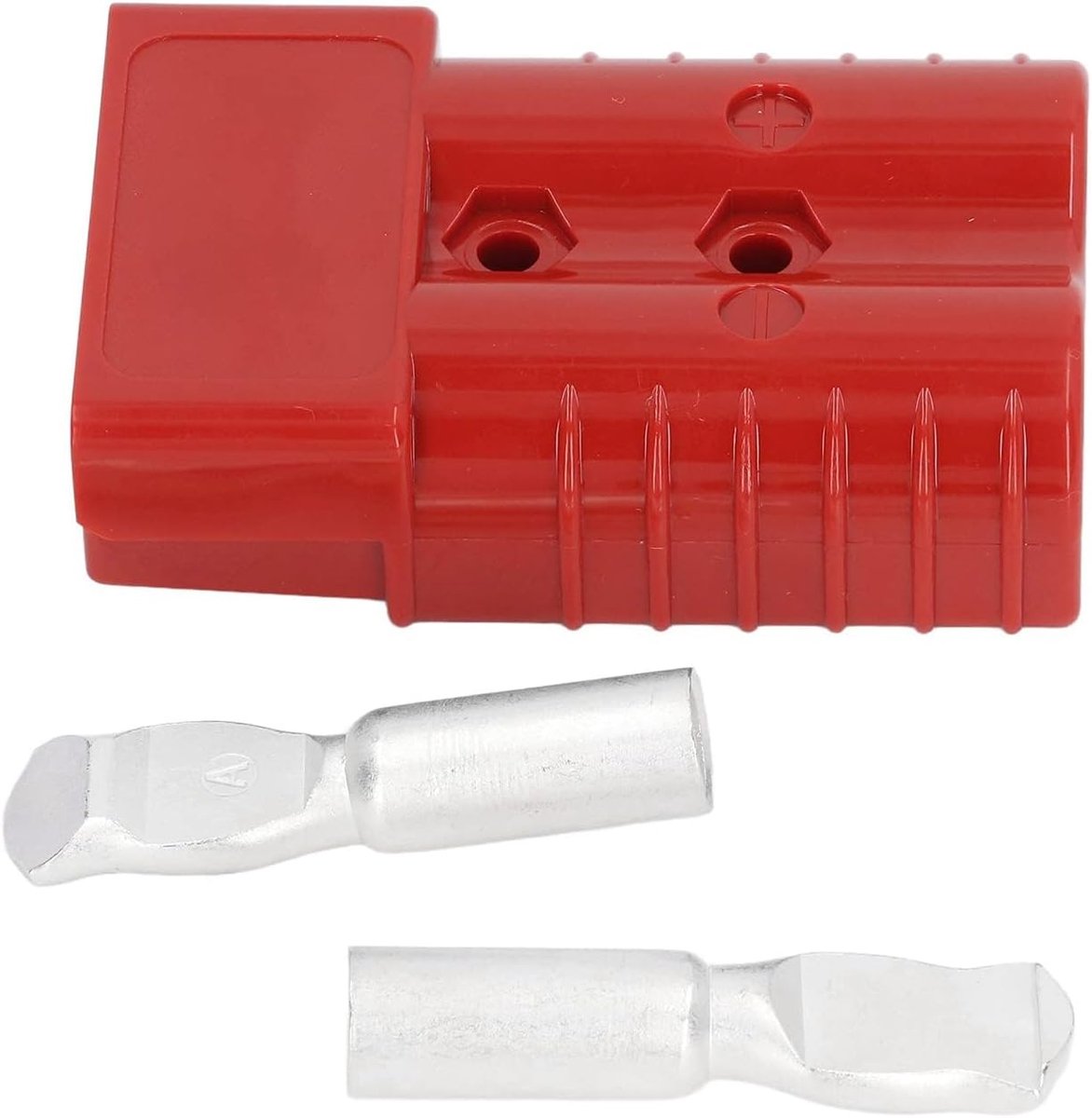 SnelShoppen - 350A 600V Stekker, Veiligheid Professioneel SH350 Kleine Volume Accu Snelsluiting Kit Corrosiebestendig met Stofkap Voor Vorkheftruck en