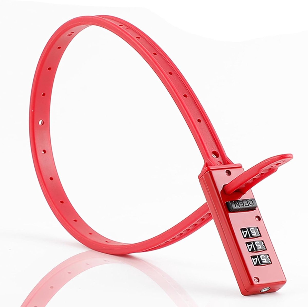 SnelShoppen - Fietsslot met Code 22 Inch - Lichtgewicht Anti-Diefstal Slot voor Fiets, E-scooter, Helm, Robuust RVS, Ideaal voor MTB, Scootmobiel, Han