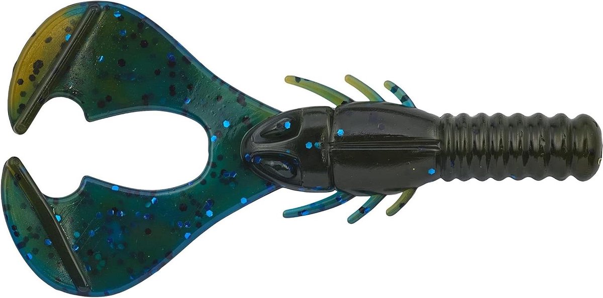 Zacht Vis Lokaas - Kunstaas Lokaas - Vissen Vangen - Vogelvleugel Beweging - 4 inch - Okeechobee Craw
