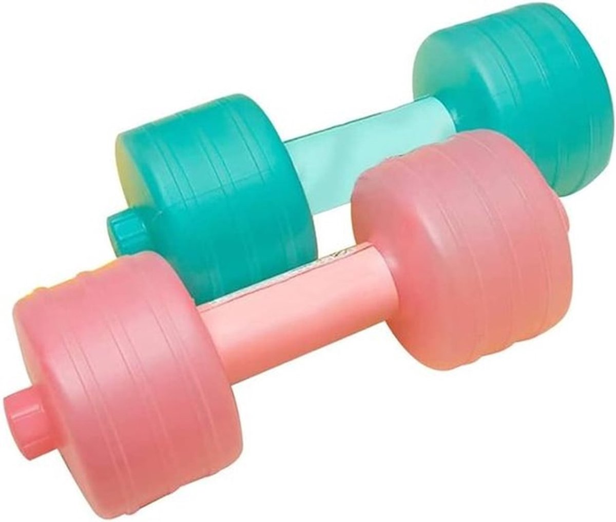 Verstelbare Watergevulde Dumbbells voor Gewichtheffen, Fitnessoefeningen en Sporttraining - Één Stuk in Diverse Kleuren