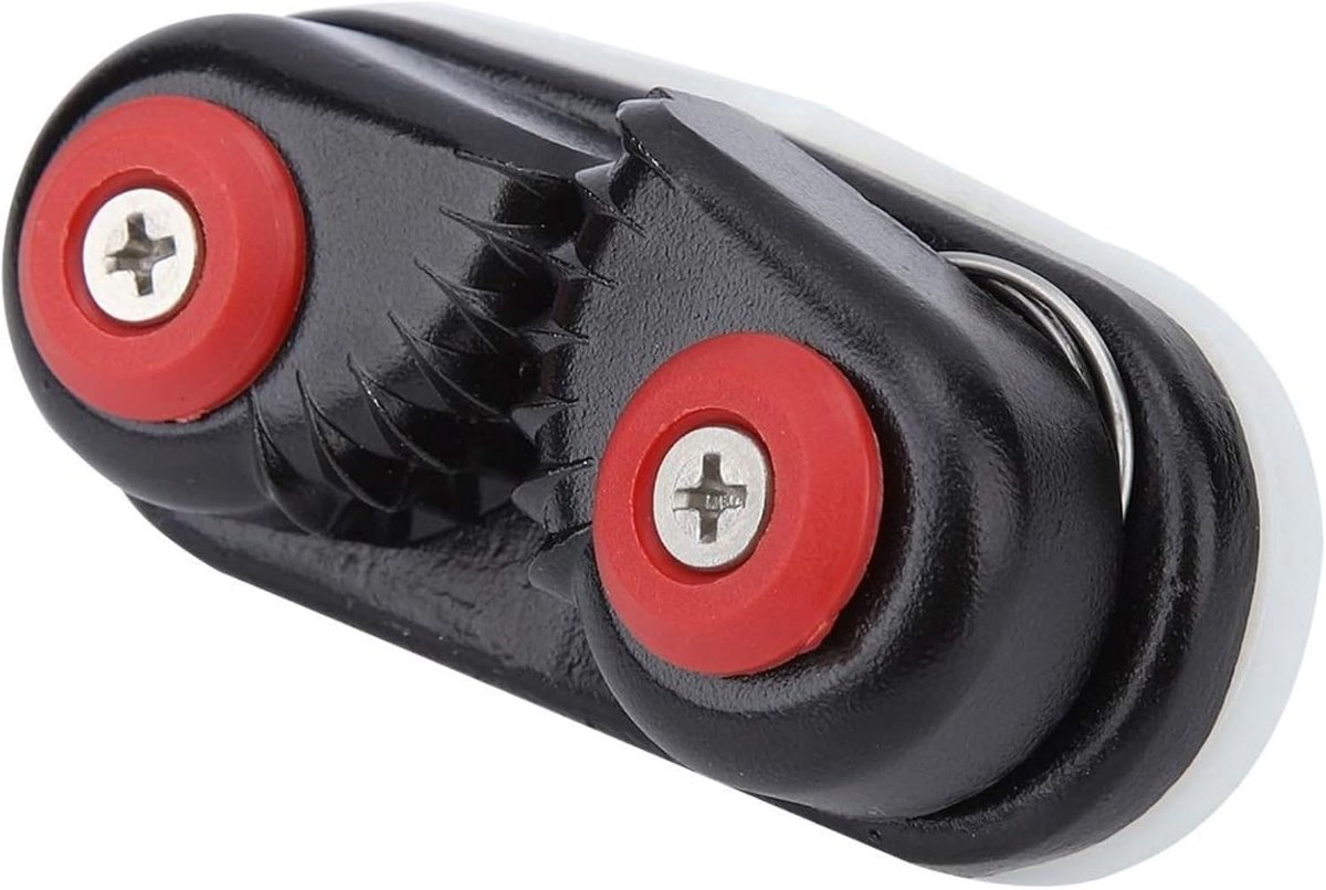 SnelShoppen - KST Roller Touw Aluminium Legering Zwarte Houder Anker Gesp Choker voor Kayak Jacht Boot Accessoires