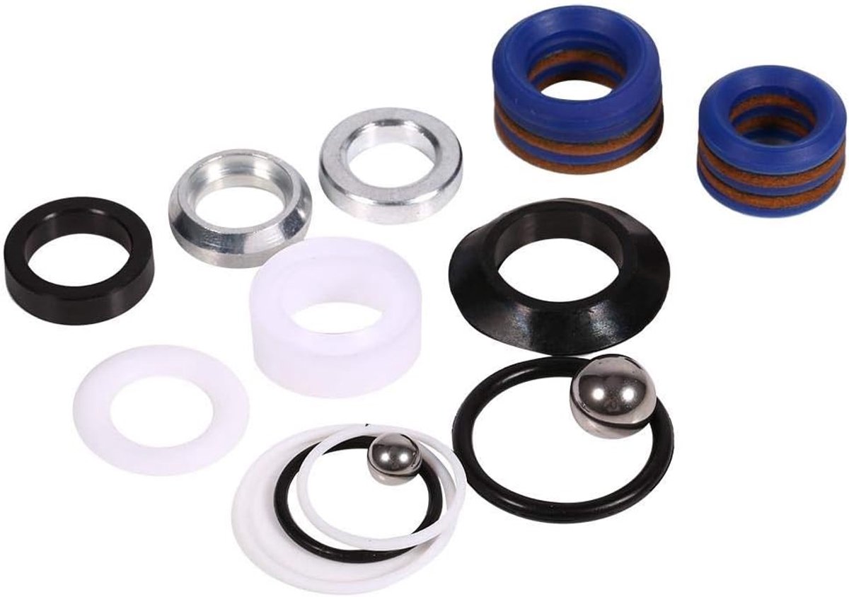SnelShoppen - Airless Spray Pomp Accessoires Reparatie Kit voor Graco 390 695 795 1095 3900 5900 7900 - Rvs en Siliconen, Compact en Duurzaam