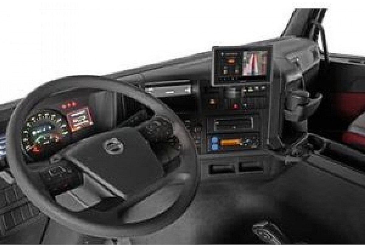 Houder - Arat- Volvo FM Serie / FMX Serie/ FL Serie/ FE Serie -Renault D Serie 2013-2019 Kleur: Zwart