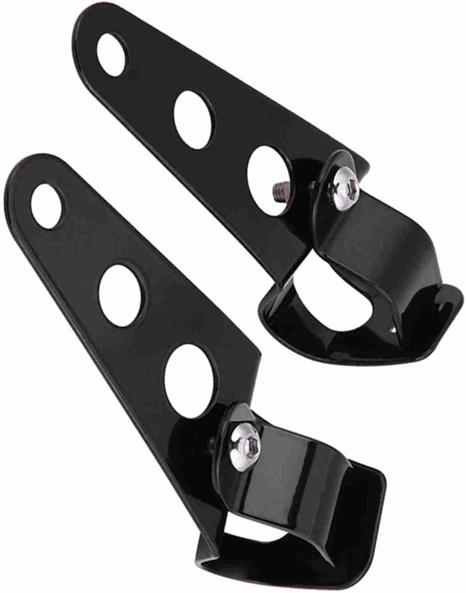 Motorfiets koplampmontage set - 28 mm en 34 mm - universele bevestiging - professionele accessoires - ShopVlot