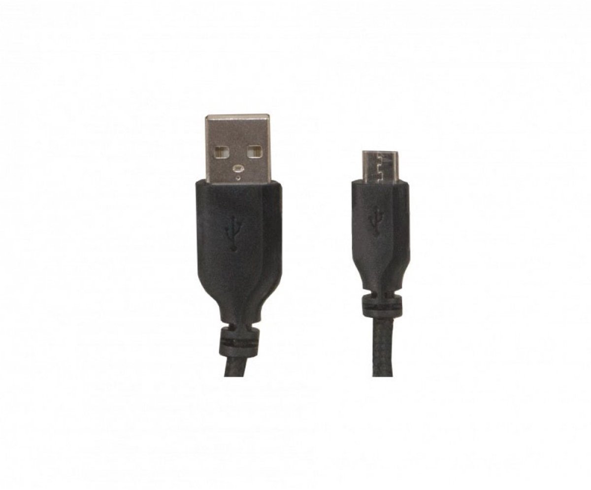 Image of iSimple Datakabel USB naar Micro USB 1m zwart