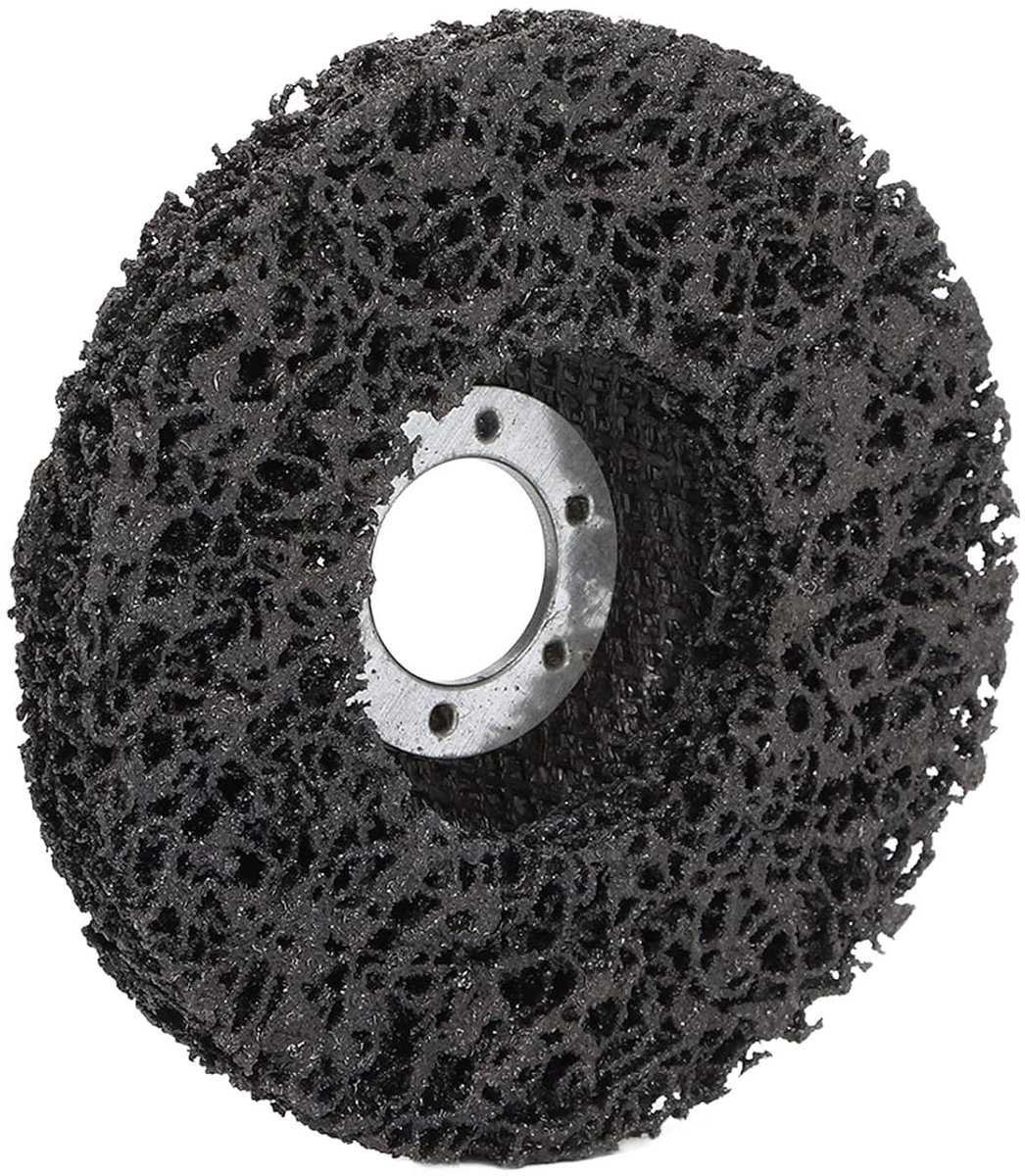 SnelShoppen - 115mm CSD Schuurwiel 4.5 Inch CBS Reinigingsschijf Roestverwijderaar, Oppervlaktebewerking, Verfverwijdering, Polijsten voor Boren, Rols