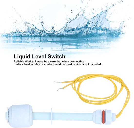SnelShoppen - Float Switch voor Waterdispenser en Humidifier - Hoogdrukbestendig tot 2.5MPa - Betrouwbare Liquid Level Controle - PP Materiaal van Snelshoppen — afbeelding 5