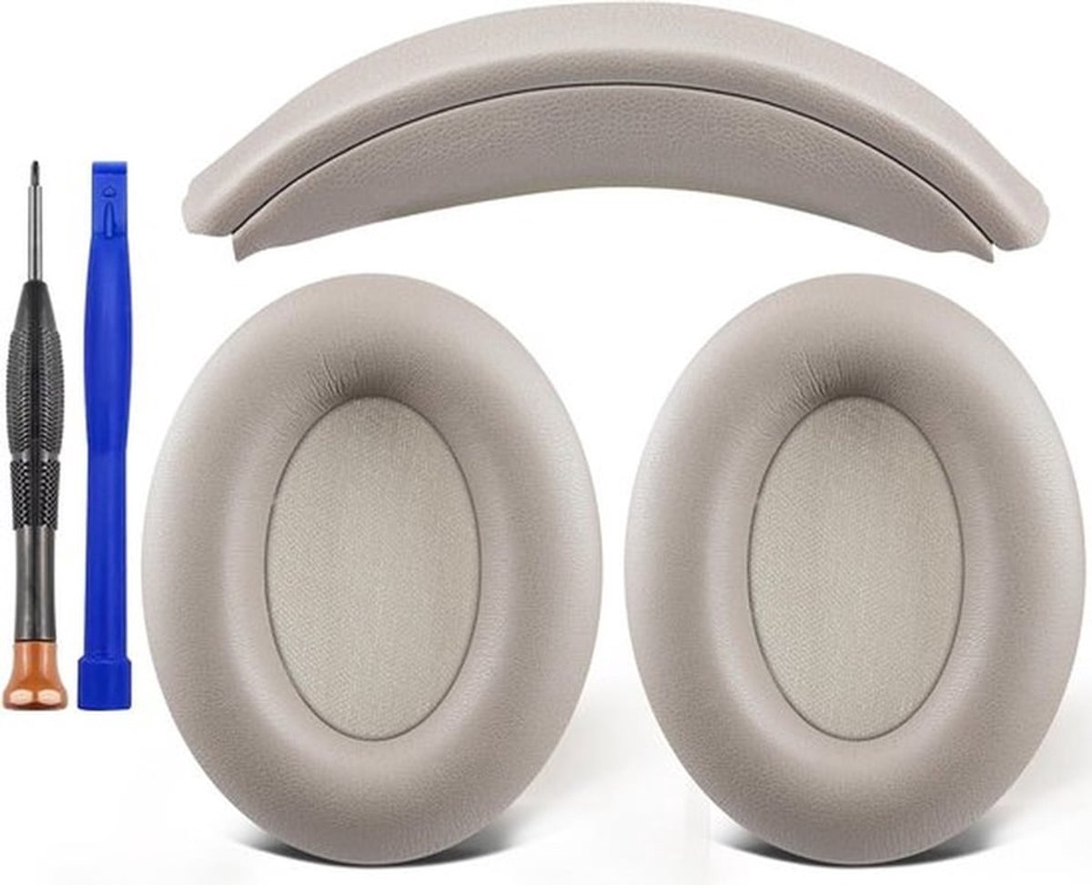 Vervangende Oorkussens en Hoofdband voor Sony WH-1000XM3 Hoofdtelefoon, Comfortabele Kussens en Hoofdband voor Optimale Geluidskwaliteit en Draagcomfort