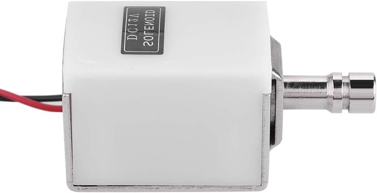 Elektrisch Grendelslot - Veiligheidsslot Kastslot - Kasten Beveiligen - Compact Metaalontwerp - 10 x 5 x 5 cm - Zilver
